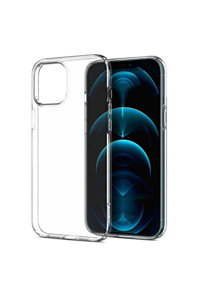 Spigen Husa iPhone 12 / iPhone 12 Pro cu cristal lichid 4 laturi cu protectie...