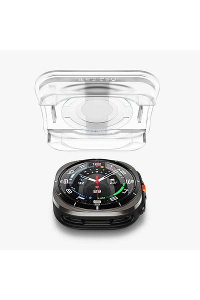 Spigen Galaxy Watch Ultra (47mm) Glass Screen Protector Easy Installation Glas.Tr Ez Fit (2 Pcs)