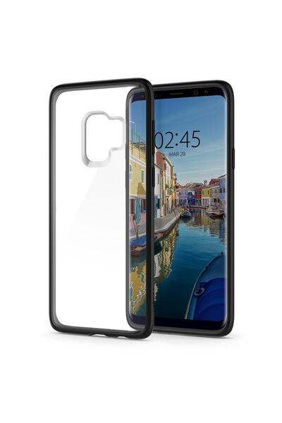 Spigen Galaxy S9 Kılıf Ultra Hybrid Matte Black - 592cs22837