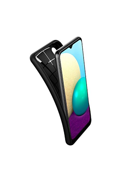 Spigen Galaxy A02 / M02 Kılıf Core Armor Matte Black - ACS02740