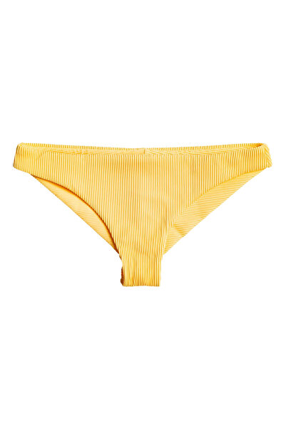 Roxy Rib Love The Baja Γυναικείο κίτρινο μπικίνι κάτω μέρος ΓΥΝΑΙΚΕΙΟ ΜΠΙΚΙΝΙ ΚΑΤΩ ΜΕΡΙΔΑ ERJX404386