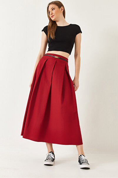 Bianco Lucci Dámská sukně s páskem 5000 60261278