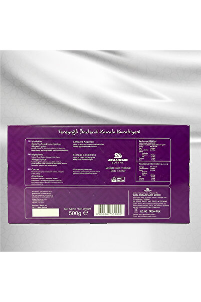 Arslanzade Tereyağlı Kavala Kurabiyesi 500 gr