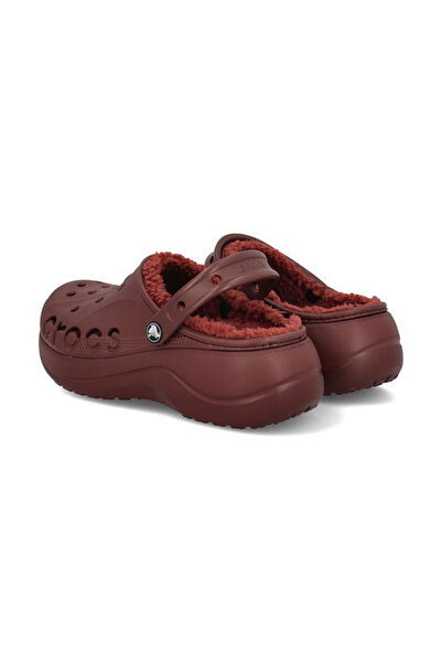 Crocs Baya Platform Bélelt Clog Női Papucs