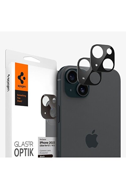 Spigen iPhone 15 / 15 Plus / 14 / 14 Plus Προστατευτικό Γυαλί Φακού Κάμερας G...