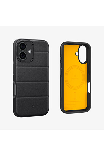Spigen Caseology iPhone 16 Kılıf Athlex Mag MagSafe özellikli Active Black - ACS08241