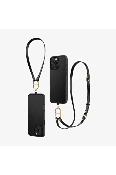 Spigen Ciel by CYRILL iPhone 16 Pro Kılıf Kajuk Mag MagSafe özellikli Classic Charm Black - ACS08409