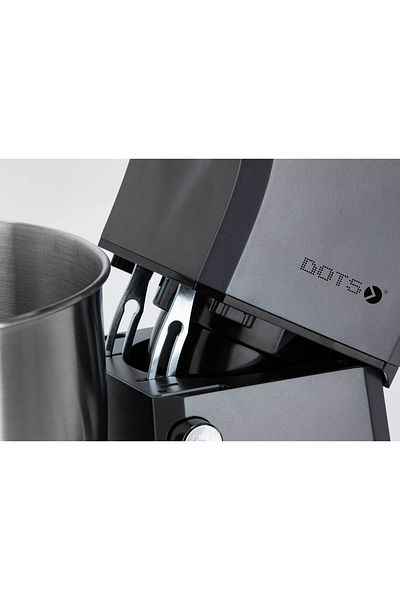 DOTS خلاط قائم - 1100 واط - فضي وأسود