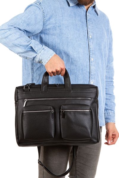 Newish Polo Ανδρική τσάντα φορητού υπολογιστή για χαρτοφύλακα 17 ιντσών