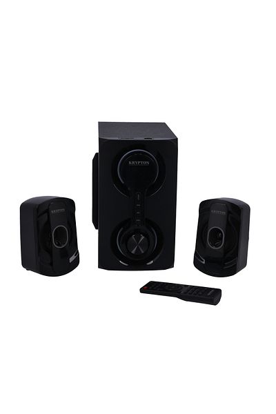 KRYPTON 2.1 CH Home Theater - Multimedia Speaker System - Subwoofer - USB/SD/FM/BT/ - Speakers for C