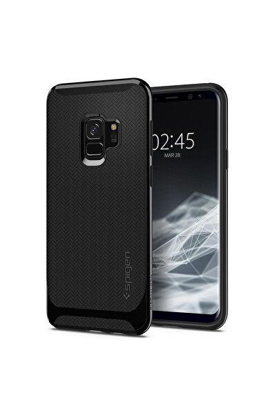 Spigen Galaxy S9 Kılıf Neo Hybrid Shiny Black - 592CS22855