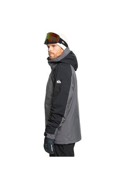 Quiksilver Men's Snowboard Jacket Mission Block