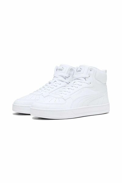 Puma 39229102 Caven 2.0 Mid Λευκό- Ασημί