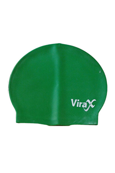 virajx Σκουφάκι κολύμβησης σιλικόνης για πισίνα και θάλασσα Μονόχρωμο