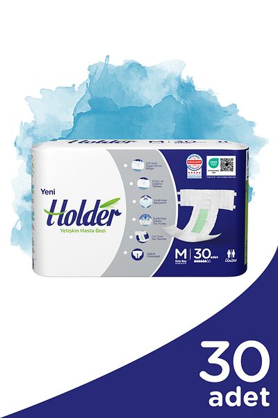 Holder Patient Diapers Medium Size Patient Diapers with Waistband Medium
