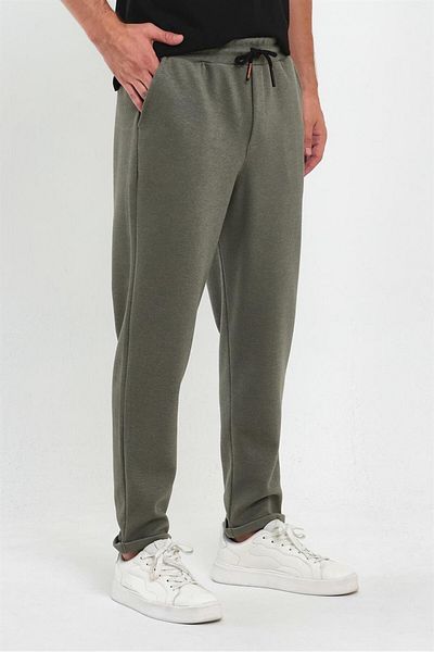 NFTY Men's Slim Fit Jogger Pants Double Leg