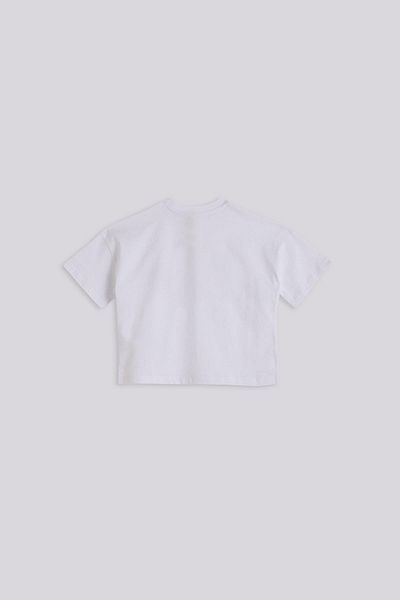 Tyess Λευκό μπλουζάκι για κορίτσια BG Store