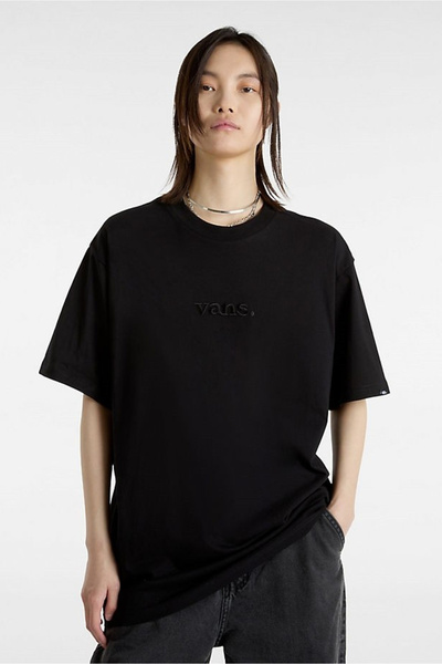 Vans Unisex Loose T-Shirt - Μαύρο