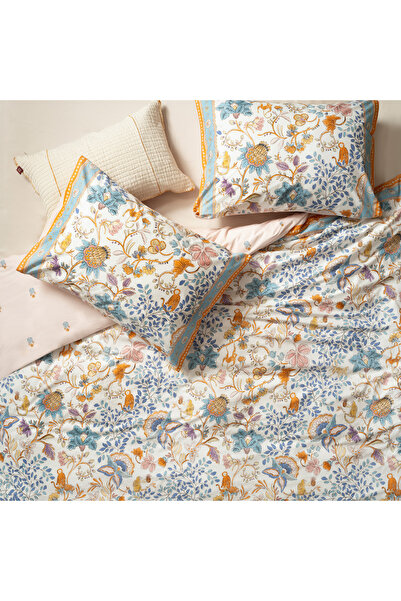 Zsa Zsa Zsu Lahor Yıkamalı 200 Tc Percale Çift Kişilik Pamuk %100 Pamuk Nevre...