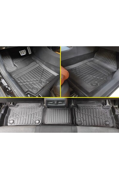 KAISER Volkswagen Passat B6 Havuzlu 3D Maxi Paspas, 2005-2010