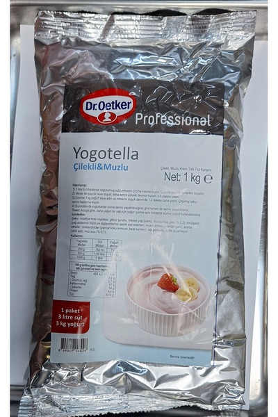 Dr. Oetker DR OETKER YOGOTELLA ÇİLEKLİ&MUZLU