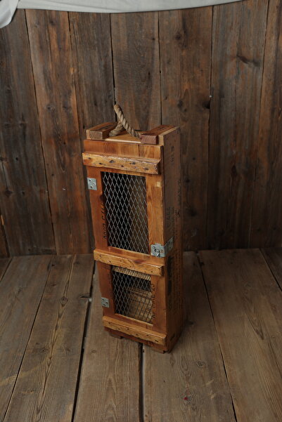 ABS VİNTAGE AHŞAP RAF MÜHİMMAT KASASINDAN DÖNÜŞTÜRÜLMÜŞTÜR
