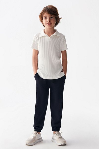 HAUSEkids Boy's Set 4-8 Years - Cotto Nature Ecru