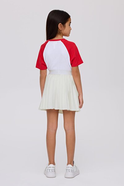 Tyess Bg Store Girl's White Skirt