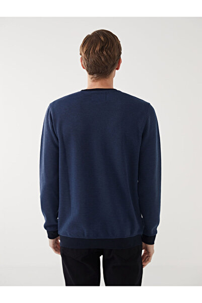 LC Waikiki Чоловічий світшот з довгими рукавами з горловиною екіпажу