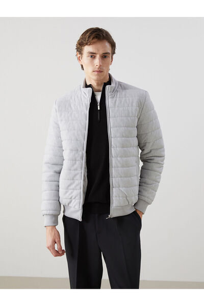 LC Waikiki New Season Slim Fit Stand Collar Men's Coat - S53350Z8