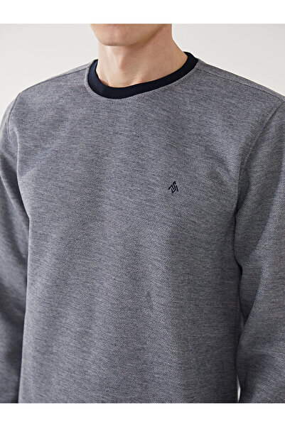 LC Waikiki Чоловічий світшот з довгими рукавами з горловиною екіпажу