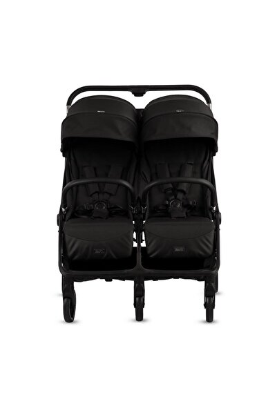 Kraft Duplo İkiz Bebek Arabası - Siyah