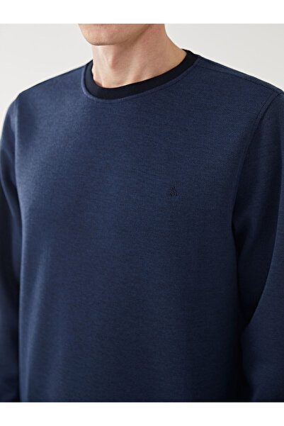 LC Waikiki Чоловічий світшот з довгими рукавами з горловиною екіпажу