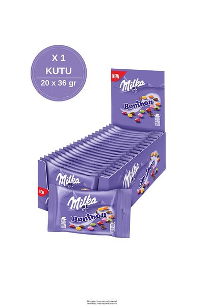 Milka Bonibon Pouch Bag 36 Gr - 20 Pieces