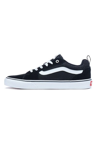 Vans Filmore Vn0a3mtjıju1 Mn Pantofi - piele intoarsa/pânză negru/alb
