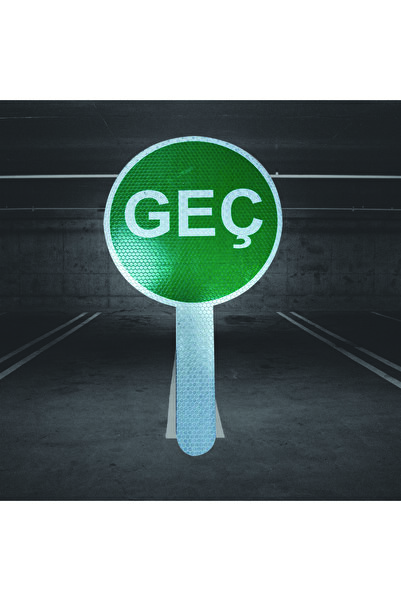 isgtabelam 20x34 cm/fosforlu dekota/Elde Tutulabilir Dur - Geç Levhası