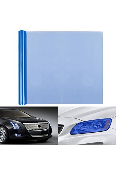 NewVario MAVİ TRANSPARAN FAR FİLMİ 30 CM X 1 METRE