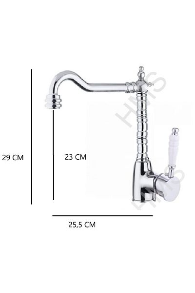 HMS Rustic Aesthetic Kitchen Sink Faucet