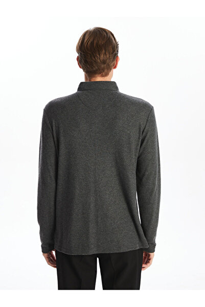 LC Waikiki Ανδρικό φούτερ με μακρυμάνικο λαιμό πόλο