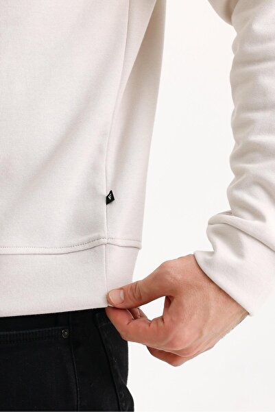 yakamor Unisex με μισό φερμουάρ ψηλός λαιμός Φούτερ