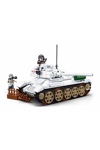 Sluban Army Series - Tank Building Set From Battle Of Budapest 518Pcs - Multicolored