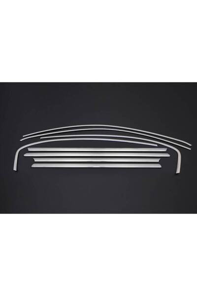 Omsa Fiat Egea Krom Cam Çerçevesi 8 Parça 2016 Ve Sonrası Uyumlu