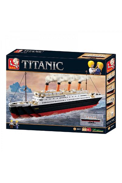 Sluban Large Titanic Model Set Building Set 1012Pcs With 2 Figures
