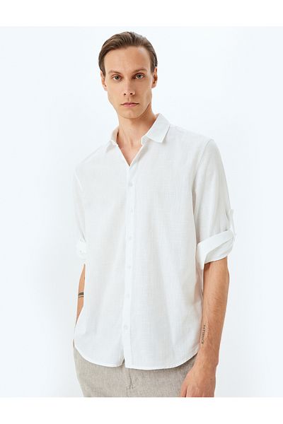 Koton white Classic Shirt