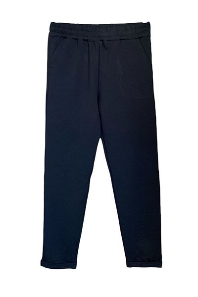 FORMO Pantaloni de sport negri de înaltă calitate pentru femei, elastici, cu buzunare
