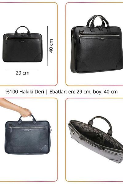 Grande 6877 حقيبة جلدية للرجال