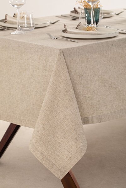 LUFA HOME مفرش طاولة من الكتان