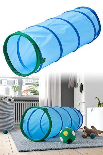 Binbirreyon Çocuk Oyun Tüneli Helezon Tünel 126cm Korumalı PC415