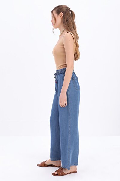 ALLDAY 24js70043al0 Pantaloni de damă 5314 cu talie elastică Ss