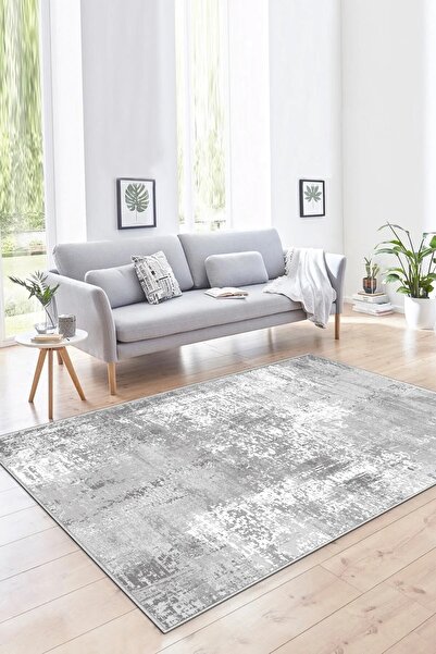 Zeria Home Kaymaz Taban Yıkanabilir Dijital Baskı Halı Yolluk Mutfak Halısı G...